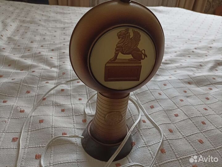 Настольная лампа, ночник, СССР, пластик