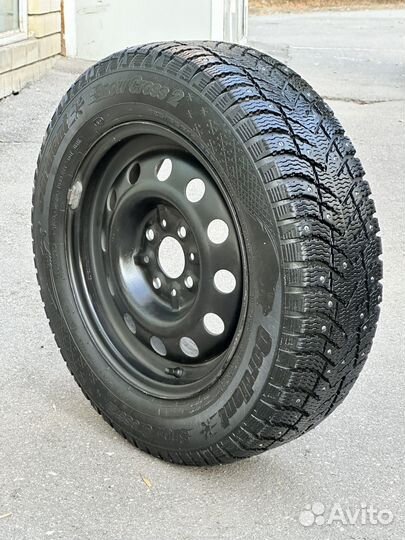 Колёса зима в сборе 185/65 14R 4x98 ваз лада
