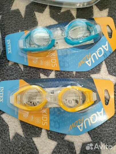 Очки маска для плавания Intex