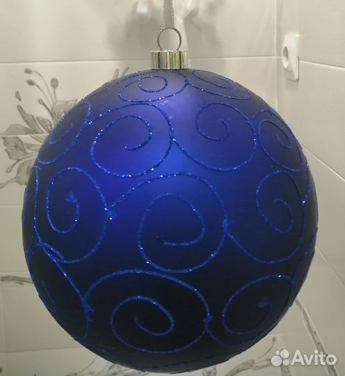 Новогоднее украшение - шар диаметром 200мм