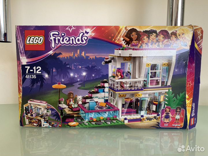 Lego Friends дом поп-звезды ливи