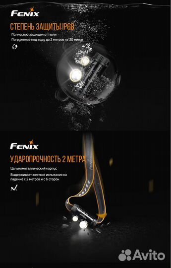 Налобный фонарь Fenix HM65R