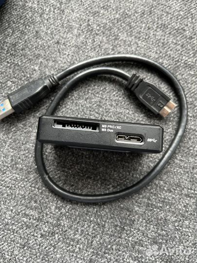 Кардридер Transcend RDF8 черный