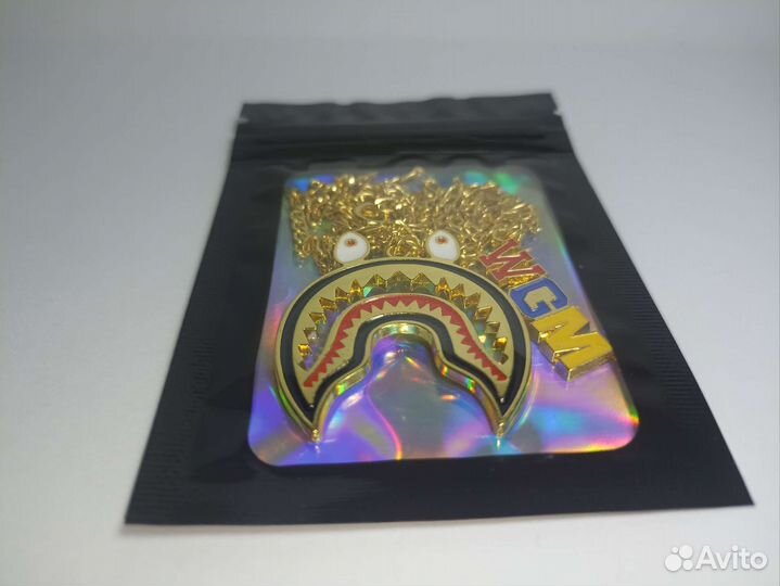 Цепочка (подвеска) bape shark