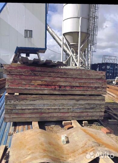 Щитовая опалубка б/у