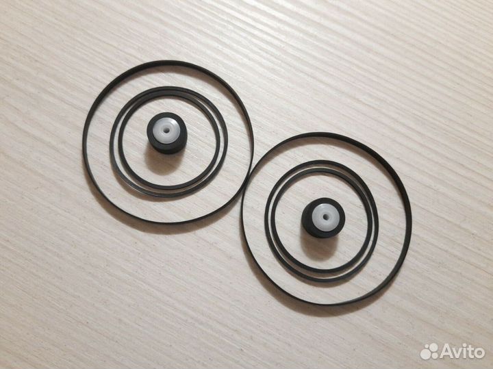 Набор пассиков и роликов к магнитоле Sharp QT-90