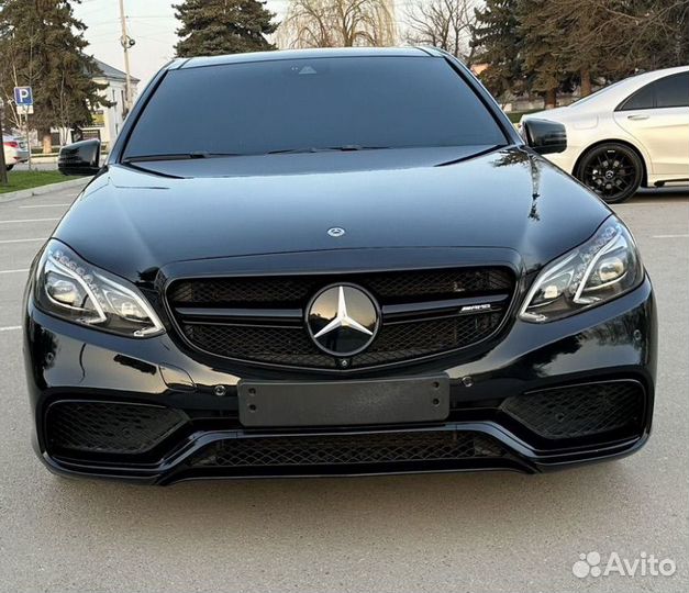 Решетка радиатора 63 amg mercedes 212 рестайлинг