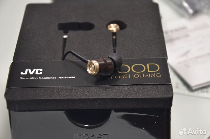 Hi-Fi Наушники JVC HA-FX650 wood