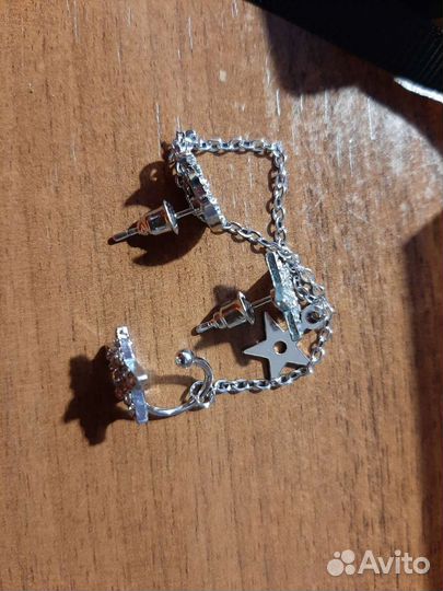 Серьги каффы