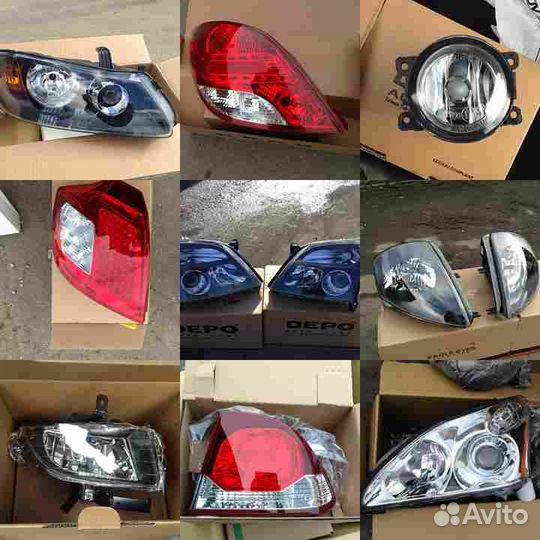 Левая часть передней панели (рамка фары ) для merc