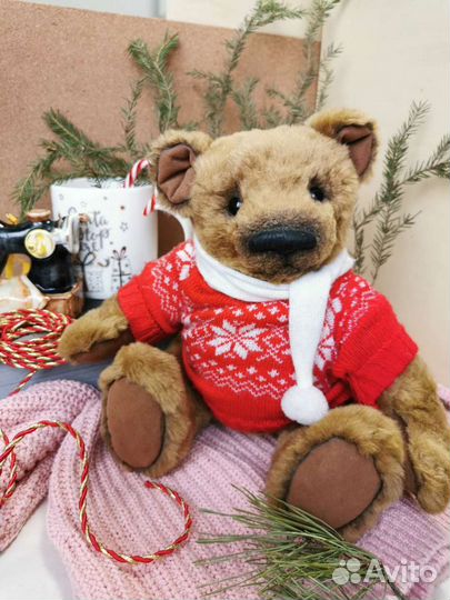 Коллекционная игрушка Мишка Тедди ручная работа