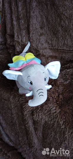 Мягкая игрушка с пледом