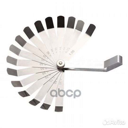 09402 Комплект щупов SATA 16 пластин 0.02-1мм 0