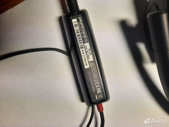 Гарнитура Plantronics Blackwire 300 DA