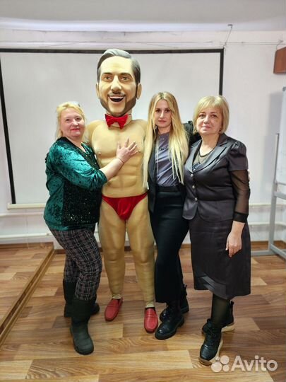 Ростовая кукла Пирожков стриптиз