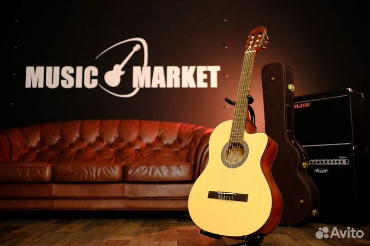 Классика со звукоснимателем Cort (Комплект)