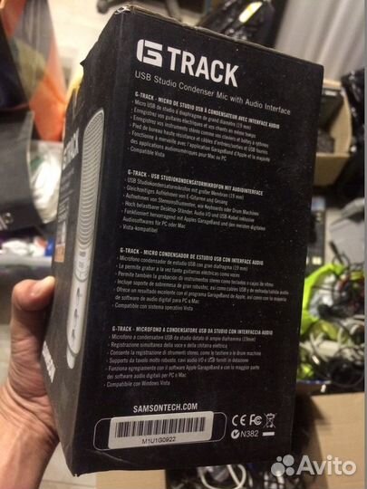 Студийный микрофон Samson G-track (конденсаторный)