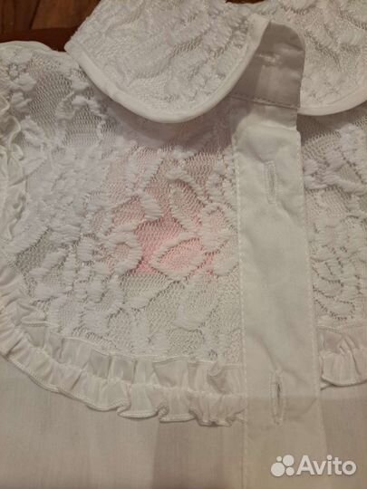 Блузка детская, школьная, новая