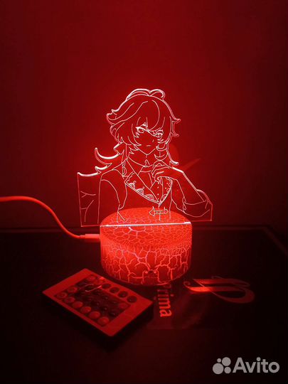 Ночник с Дилюком (Genshin Impact)