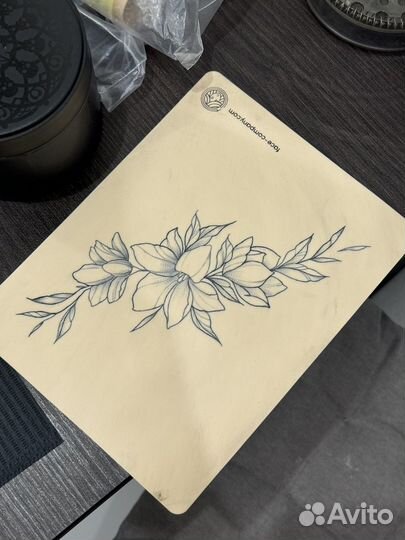 Татуировка до 15см