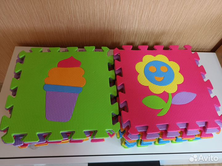 Развивающий коврик пазл