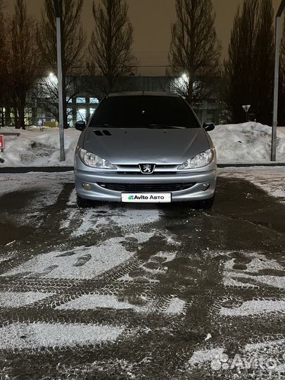 Peugeot 206 1.6 МТ, 2007, 168 600 км