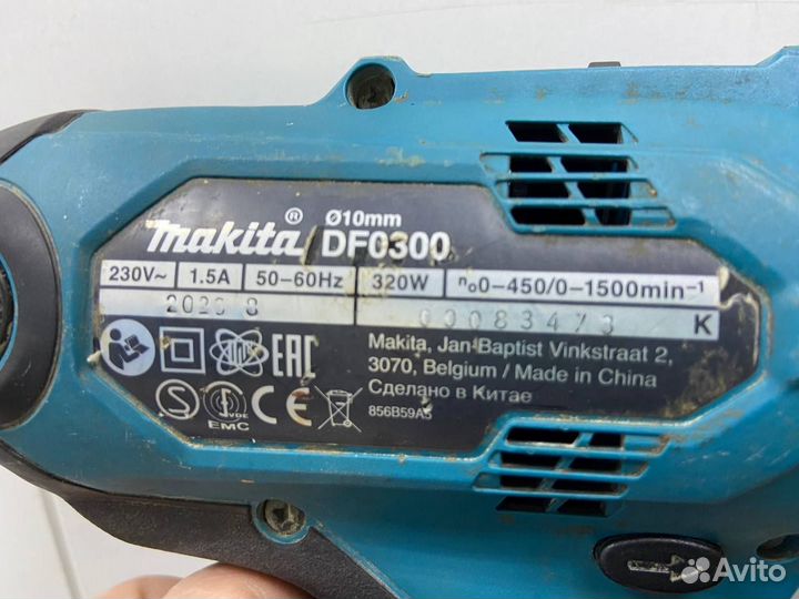 Шуруповерт Makita DF0300