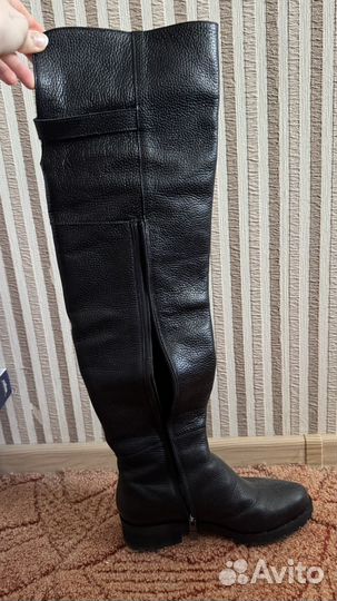 Зимние сапоги женские натуральная кожа