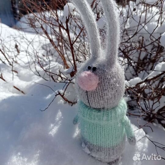 Зайчик ручной работы