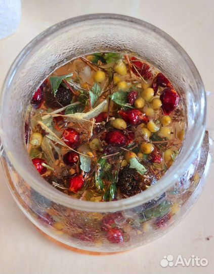 Травы и ягоды для чая сухие и свежие натур.продукт