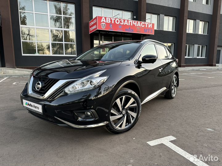 Nissan Murano 3.5 CVT, 2017, 145 000 км