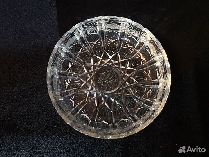 Хрустальные Вазы парные Германия 60-е года