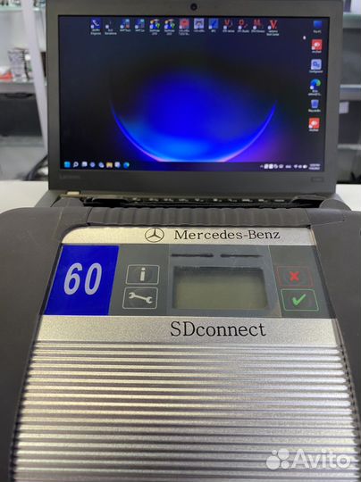 Диагностический комплект Mercedes sd connect c4