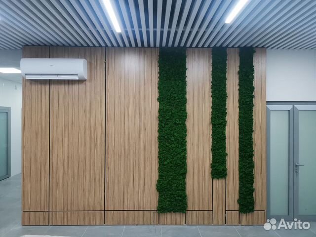 Декоративные панели со стабилизированным мхом