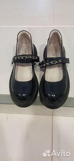 Туфли для девочки школьные 36 размер