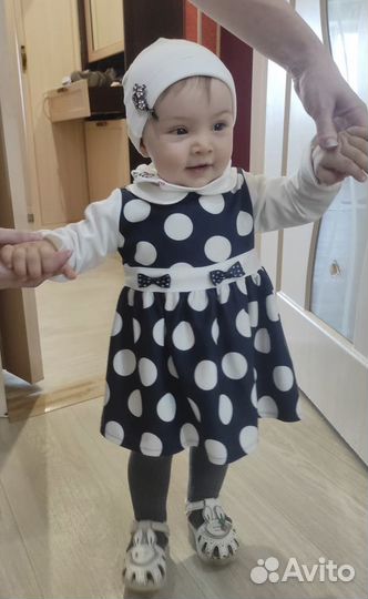 Платье для девочки 74 80