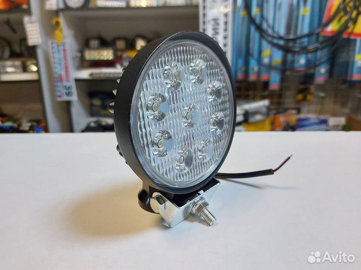 Фара LED 27W 12/24V Slim
