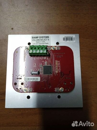 Панель селектора каналов Biamp Volume/Select 8