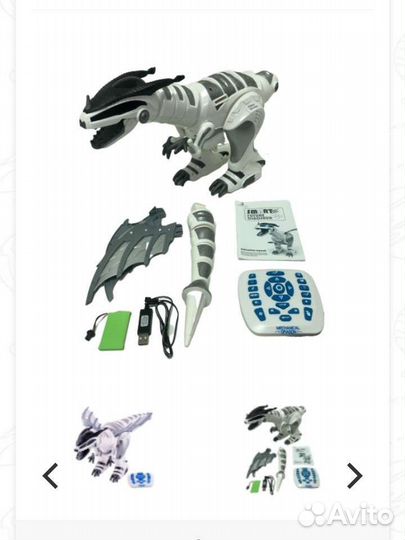 Интерактивный робот динозавр