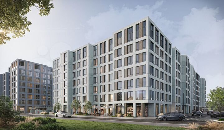 3-к. квартира, 86 м², 2/8 эт.