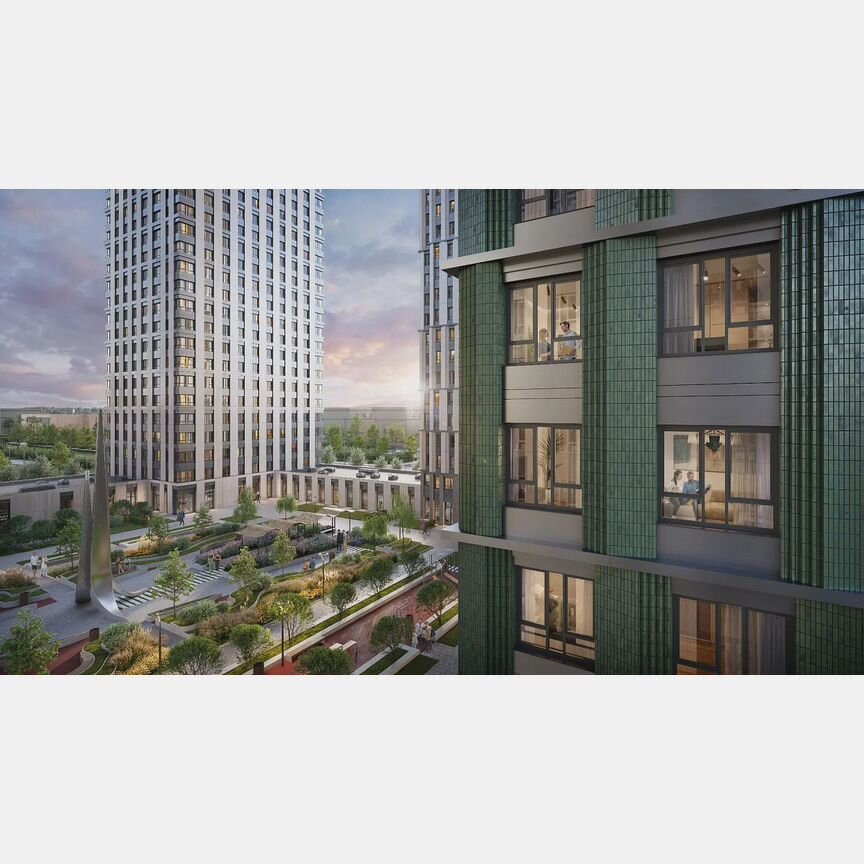 1-к. квартира, 36 м², 19/32 эт.