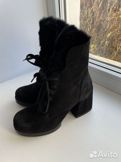 Ботильоны зимние