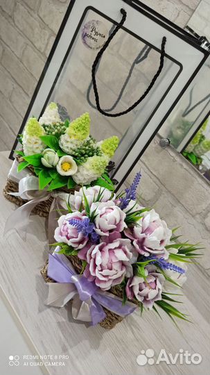 Букет из мыла