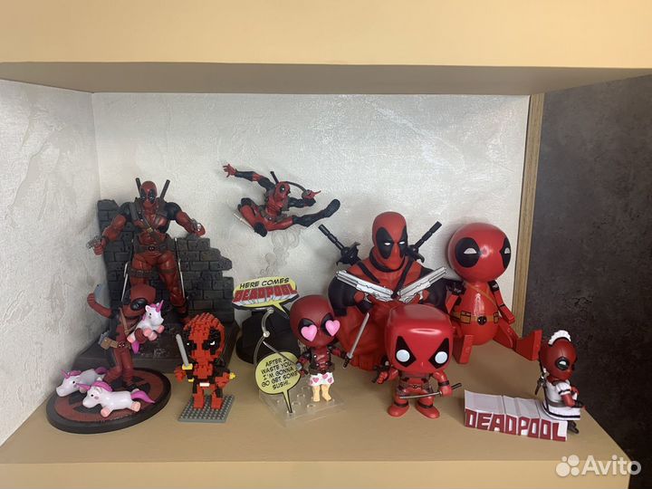 Коллекция фигурок Deadpool (UPD)