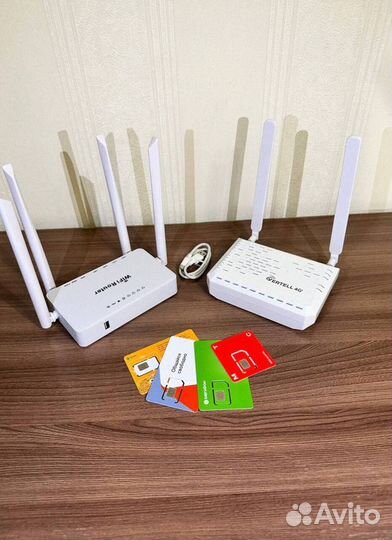 Высокоскоростной Модем с агрегацией 9 cat. + Wi-Fi роутер