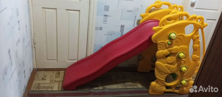 Детская горка пластиковая