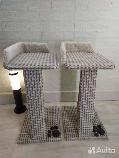 Когтеточка с лежанкой