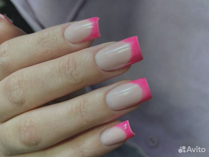 Наращивание ногтей, маникюр, гель-лак