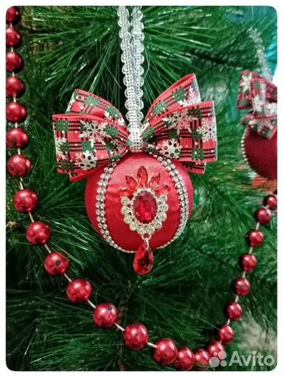 Елочные шары ручная работа