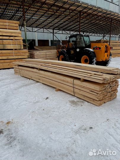 Доска обрезная 25х150х6000мм от производителя